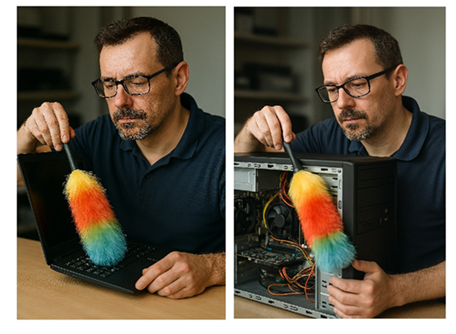 si le nettoyage était aussi simple ...